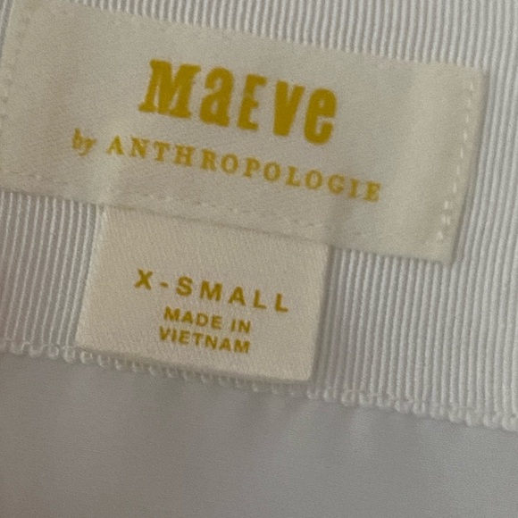 Maeve sleeveless ruffled blouse size L - Picture 9 of 15